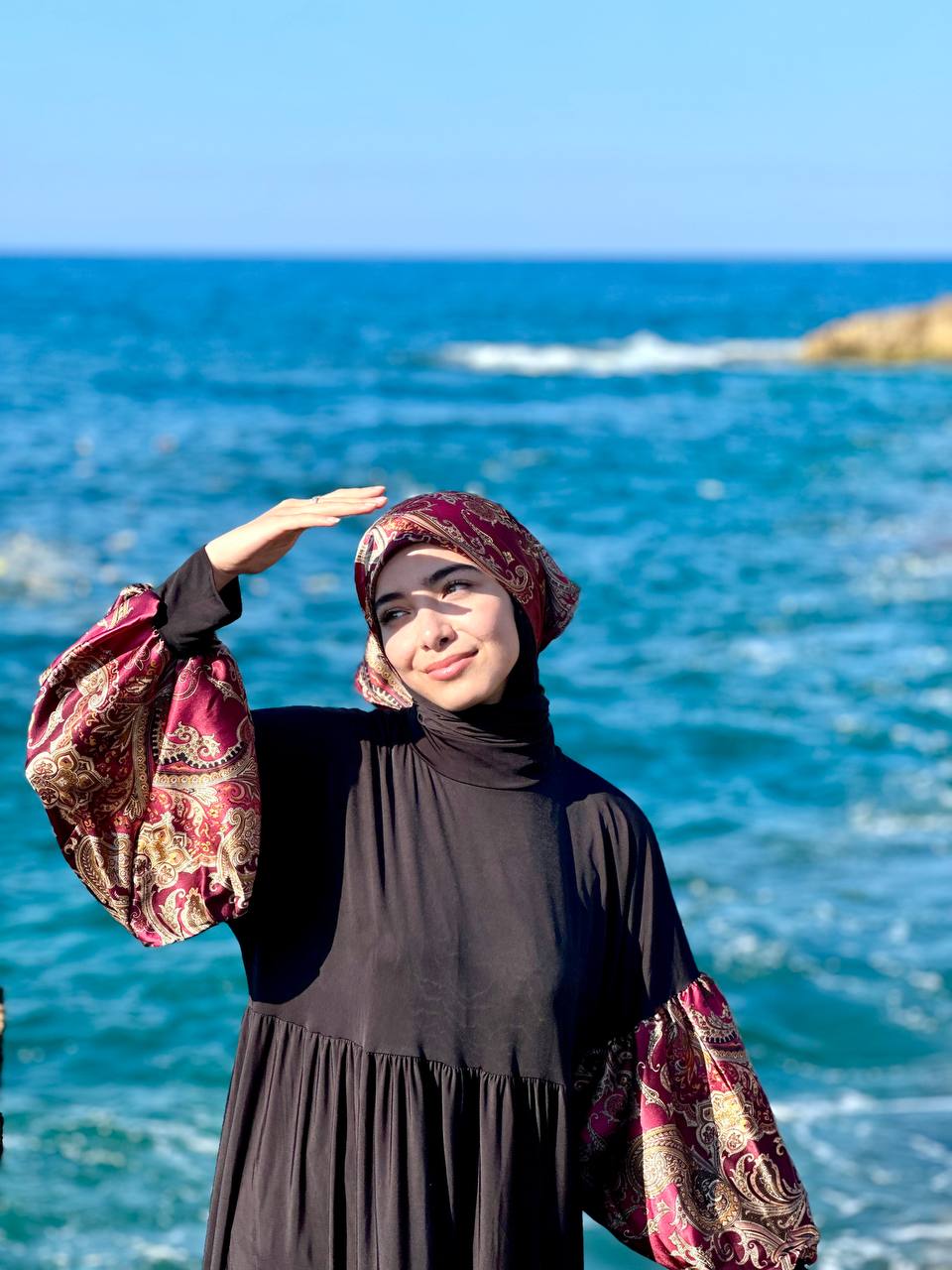 Burkini Femme Assila - Rose / Violet - Prix en Algérie
